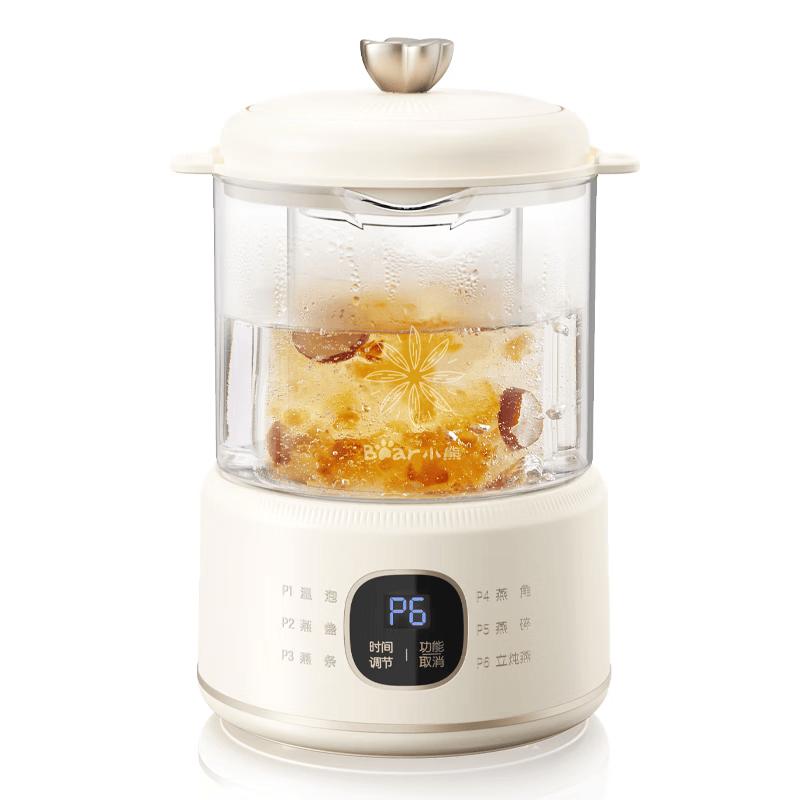 Bear Mini Electric Stew Pot & Health Kettle (0.8L) CN plug (adapter included)