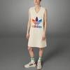 Adidas Originals 70s Sleeveless Dress Women's Beige (Unisex) Sleeveless Dresses IK7862