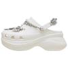 Fashionable Comfortable Hole Shoes Whale Women Shoes White 211978-100