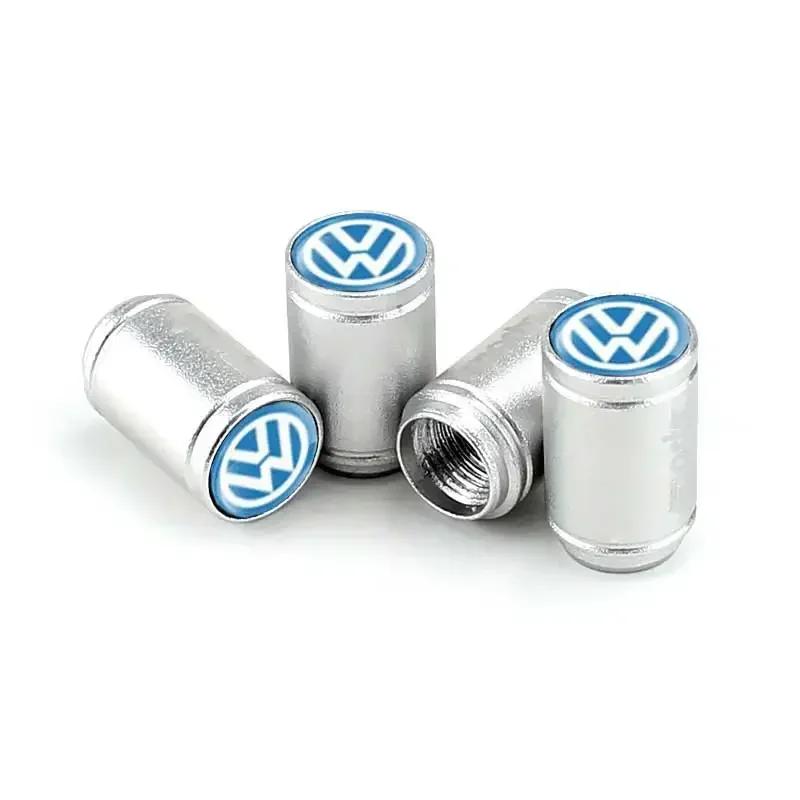 Для VW Новые 4 шт. Колпачки на ниппель колеса автомобиля, Защитные колпачки на шток для Volkswagen Passat Santana Touareg Tiguan GTI Rline Bora Jetta Bee