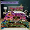 Steampunk Inventor Adventure Pattern Bedding,Quilt Set Quilt Cover Pillowcase Home Birthday Gift (1*duvet cover+2*pillowcase,without core)ZSJT0917100