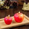 1PCS Red Apple Candle Christmas Candle Fruit Candles Birthday Candle Wedding Gifts Christmas Gift