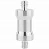 Adapter, tripod reduction sleeve 1/4" to M6, aluminum, for 39 mm tripod
