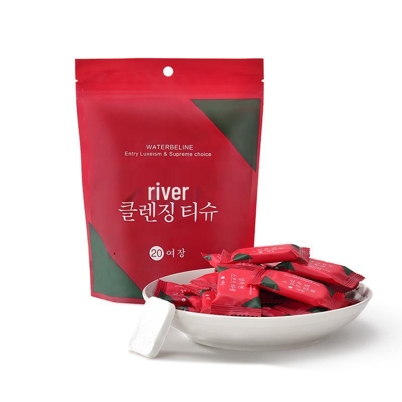 Портативный набор сжатых полотенец для лица из чистого хлопка для путешествий