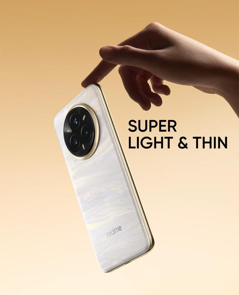 Realme 14 Pro+ 5G Smartphone, 12GB RAM 512GB ROM, 6.83-inch Curved AMOLED Display, 50MP Sony IMX896 OIS & 50MP Periscope Rear Cam