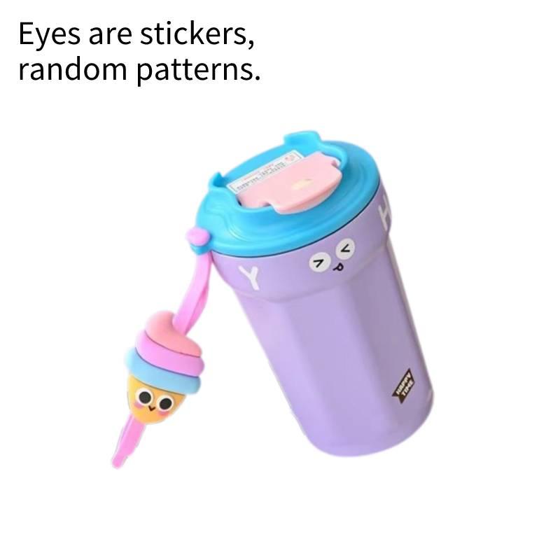 Кружка для кофе из нержавеющей стали 316, Портативная и термоизолированная кружка для девочек, мальчиков и детей