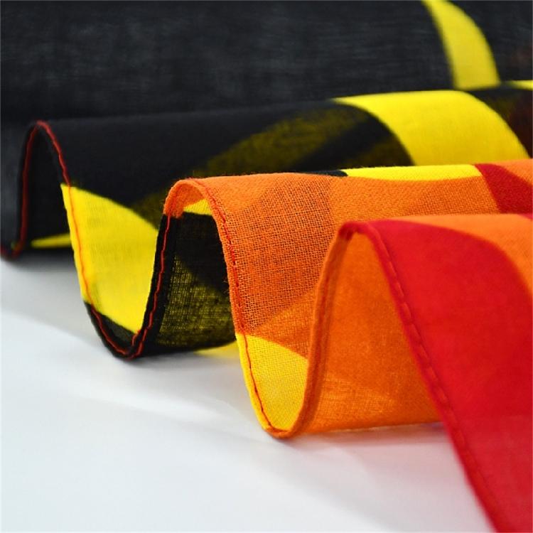 12 шт. Повязка на голову для бега и танцев, Хип-хоп, Шарф для волос, Красивый узор, Квадратный декоративный шарф, Аксессуары для костюма