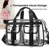 Pvc Large Capacity Sports Stadium Event Transparent Travel Bag With Waterproof Design For Casual Travel