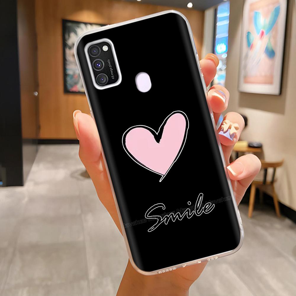 Для Samsung Galaxy M21 M31 Чехол Мягкий ТПУ Мягкий Силикон Модный Чехол для Телефона Для Samsung M21 M31 Funda Роскошная Задняя Крышка Coque Para