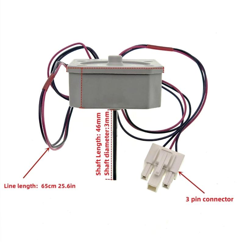 13 В 1,9 Вт 170 мА Сборочный узел вентилятора холодильника Для EAU61644102 RDD056X09 4681JB1029H Охлаждающий сменный корпус