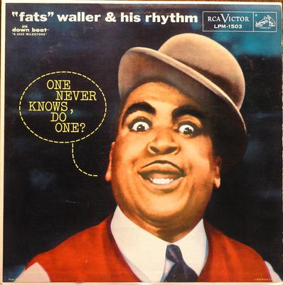 Виниловая пластинка FATS WALLER HIS RHYTHM One Never Knows Do One LPM1503 RCA Victor UK Джаз Б/у
