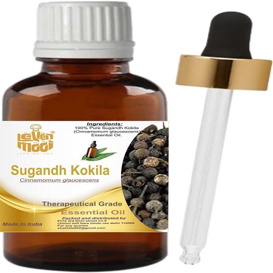 Levenmooi sugandh kokila (Cinnamomum glaucescens) Pure & Natural Therapeutic Grade Essential Oil Glass