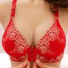 Sexy Women Bra Lace Jacquard Trim Soft Lightweight Adjustable Supportive Bras