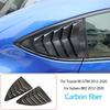 Для Toyota 86/Subaru BRZ 2012-2020 ABS Карбоновое волокно Комплект для интерьера Накладка на панель приборов Центральную консоль Панель переключения передач Накладки Наклейки