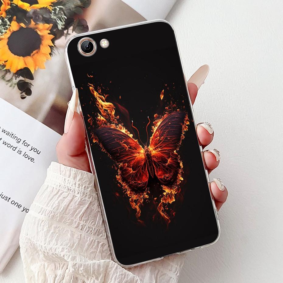 Новый дизайн чехла для телефона Vivo Y71 Y71i Y71A Прозрачная задняя крышка из ТПУ для Vivo 1724 1801 1801i Y71 Y 71i 4G Мягкие силиконовые чехлы