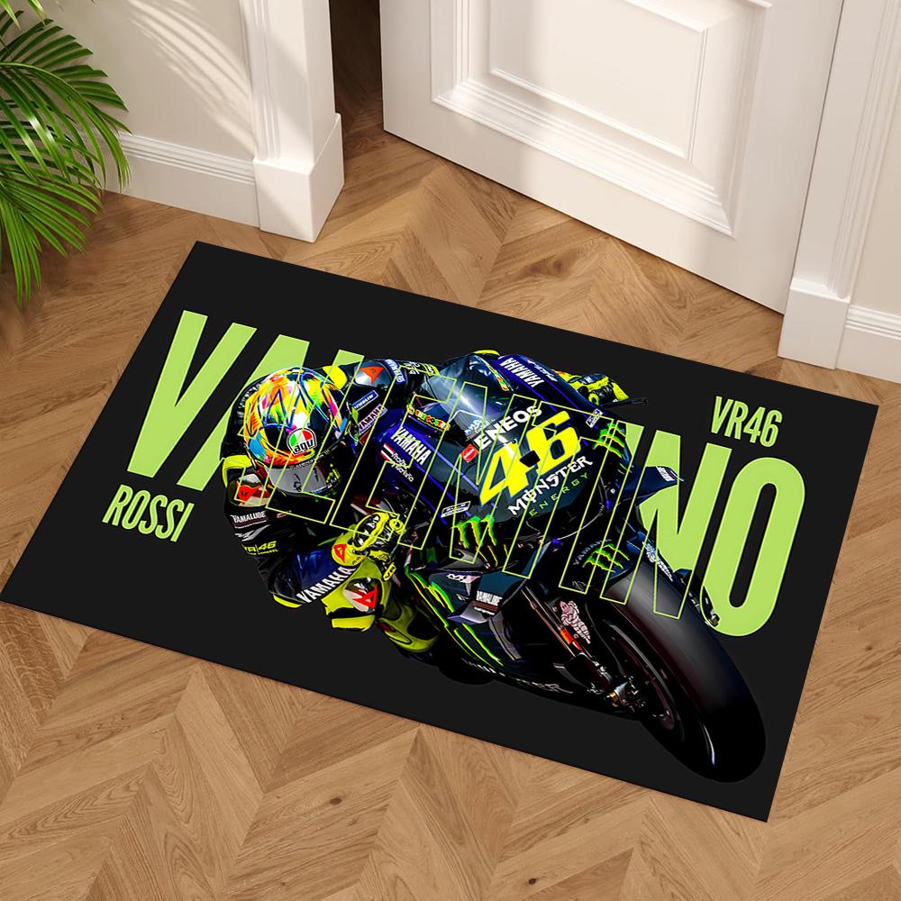 Rider Gear Floor Rug Office Rug Perfect for Playrooms Outdoor Study room Dormitory Antislip Carpet Anime Office Decor Wedding Party Gift