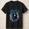 Mötley Crüe с принтом в стиле классического концертного постера Унисекс Футболка Унисекс Футболка