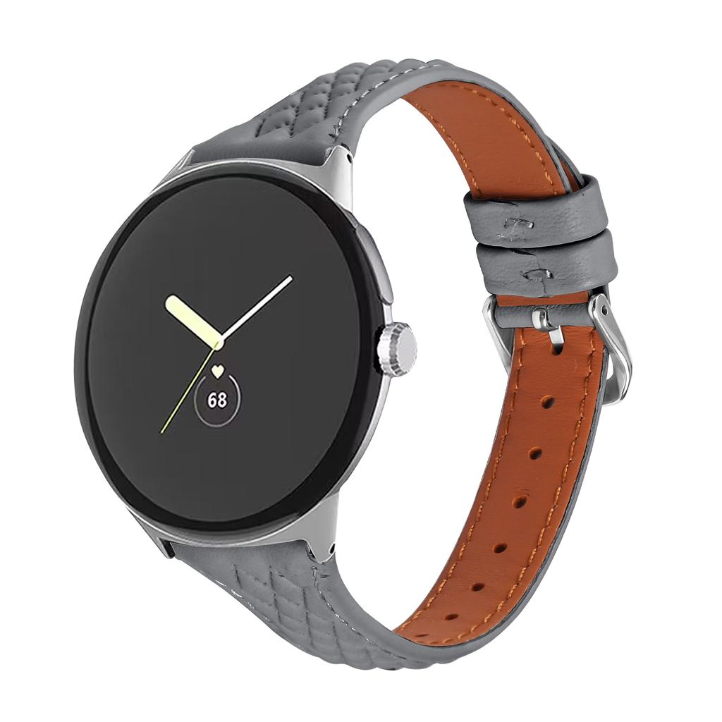 For Google Pixel Watch 3 41mm/Watch 2/Pixel Watch Watch Strap Top-Layer Cow Leather Watch Band