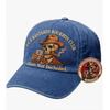 New D print fishing cap denim style baseball cap full digital print men's and women's outdoor locomotive cap