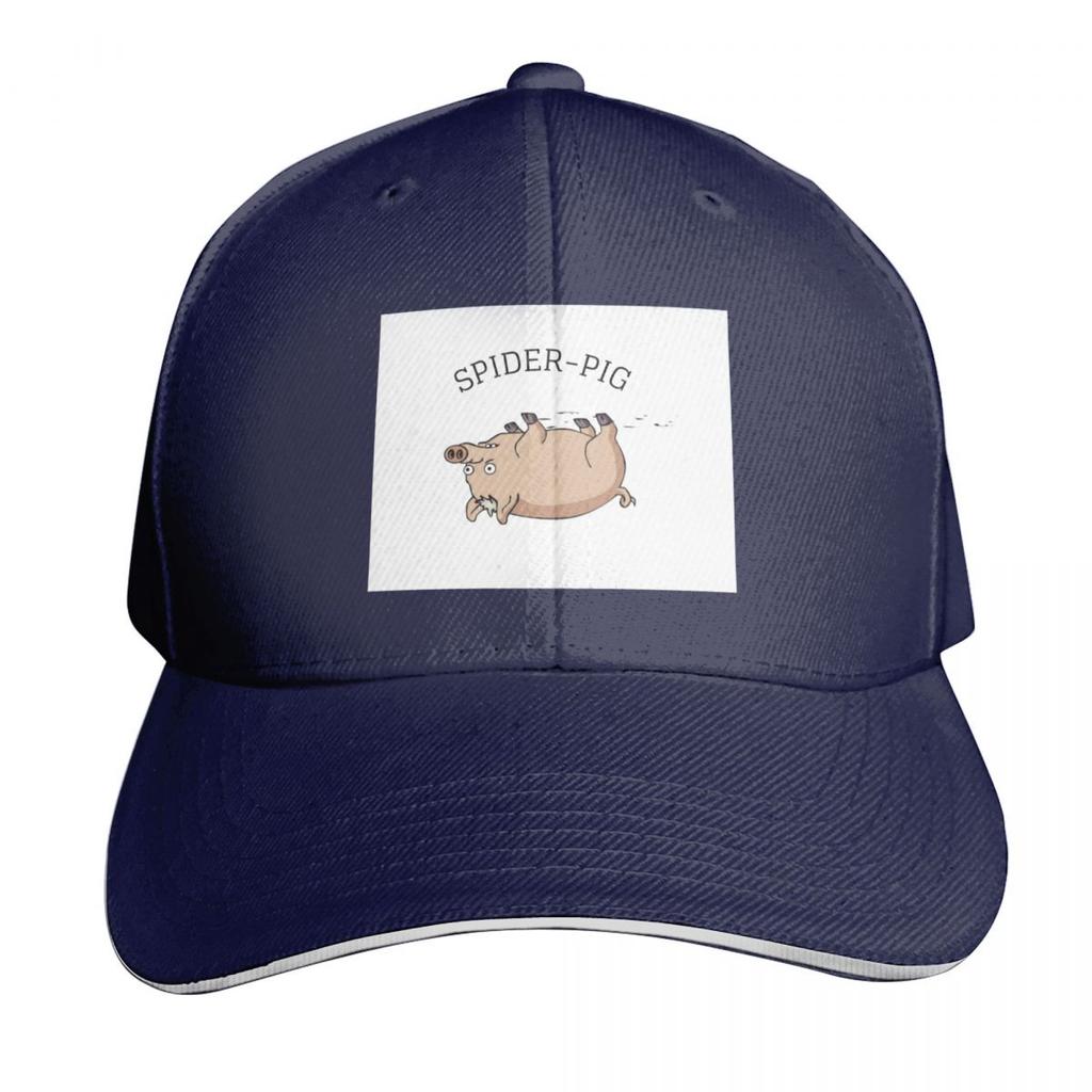 Spiderpig Baseball Cap Fishing cap fun hats Luxury Hat black Women Hats Unisexs