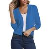 Women S Simple Versatile Short Knit Cardigan For Spring Autumn