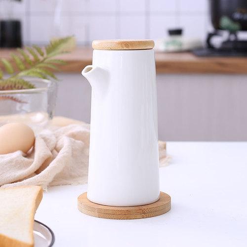 Керамическая банка, герметичный резервуар, бутылка для приправ, кухонные принадлежности, бутылка для соевого соуса, набор бутылок для уксуса, солонка с крышкой