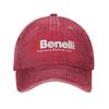 Бейсболка Benellis Мужская Женская Потертая Хлопковая Кепка Snapback Для Активного Отдыха Регулируемая Посадка Кепки