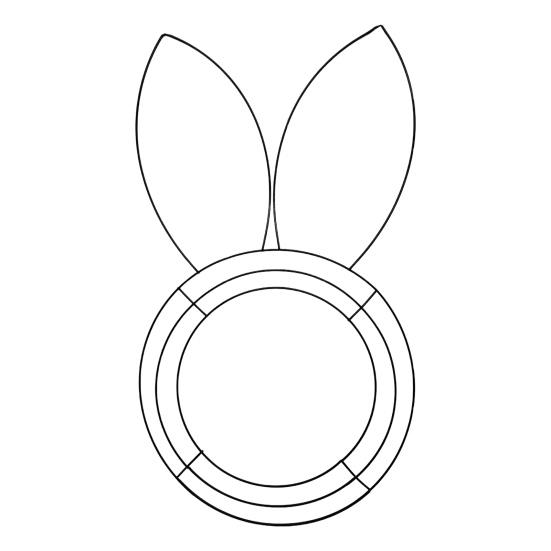 Пасхальный венок рамка в форме кролика, яйца, моркови, металлическая проволочная форма, проволочная рамка для венка своими руками, пасхальные венки, гирлянды, домашний весенний декор