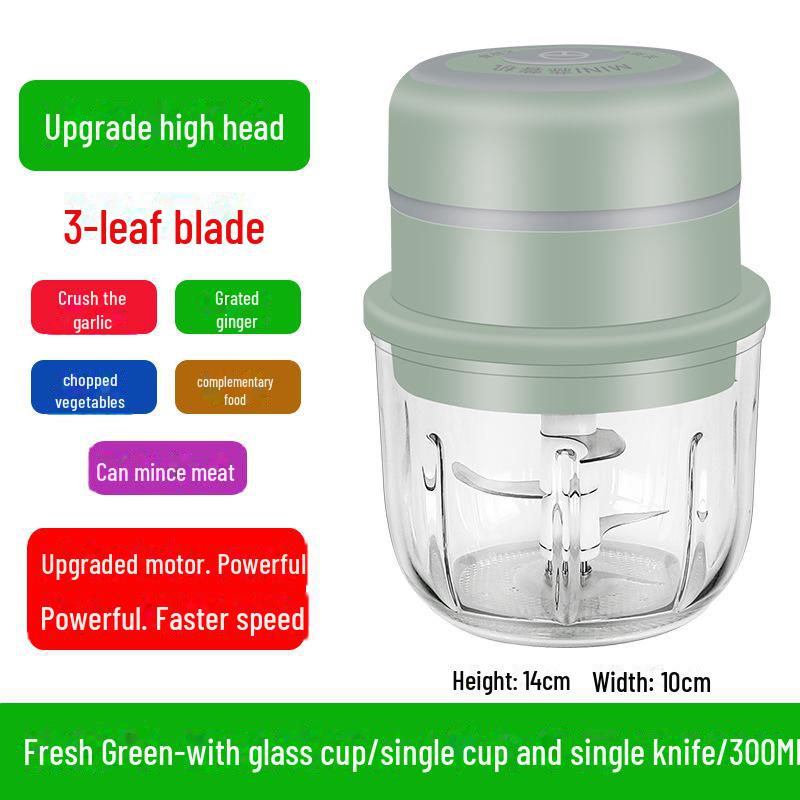 Многофункциональная электрическая чесночница и давилка для домашнего использования