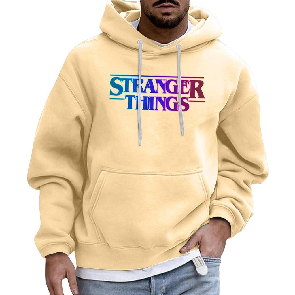 Мужской Спортивный Повседневный С Длинными Рукавами С Карманом Капюшон Толстовка