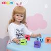 30-дюймовая кукла возрождения, полностью силиконовая девочка, реборн, имитация детской игрушки, детский подарок