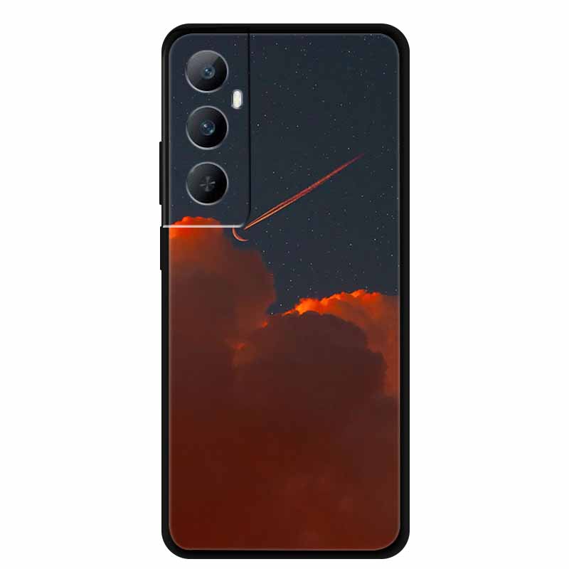 Чехол для Realme C65 4G Global C 65 с мраморным узором, задняя крышка, мягкий силиконовый протектор-щит TPU, Funda для RealmeC65 Capa