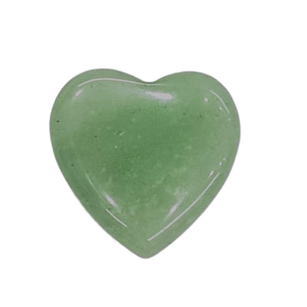 Non-porous Natural Crystal Stones Natural Quartz Crystal Ornaments Heart-shaped Stone  Gift