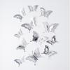 12pcs 3D Butterfly Wallpaper Self Adhesive Decal New Butterfly Wall Stickers  Festival Decoration