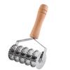 Wood Handle Manual Noodle Cutter 6 Wheel Pastry Crust Roller Multi-Purpose Dough Cutter  Cooking