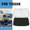 Для VW Tiguan Golf Passat Jetta Touareg Автомобильный солнцезащитный козырек на лобовое стекло Чехол на переднее окно Солнцезащитный козырек Автомобильный интерьер Защита от УФ