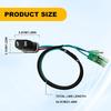 Mercury Trim Switch on Mercury Control Box, Boat Trim Switch Replaces 87-16991A1, 87-18286A2, 87-18286A26, Compatible with Mariner Outboard Tilt Trim