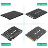 M.2 NGFF Msata SSD в SATA3.0 2.5-дюймовые M.2 SSD Конвертеры Райзер Карта Адаптер Для 2230 2242 2260 ПК Ноутбук Карта Расширения 6 Гбит/с