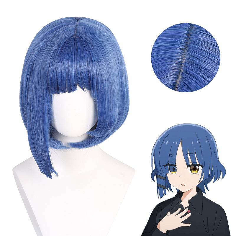 Anime BOCCHI THE ROCK! Yamada Ryo Cosplay Shirt Skirt Tie Socks Wig Uniform Suits Halloween Christmas Costumes