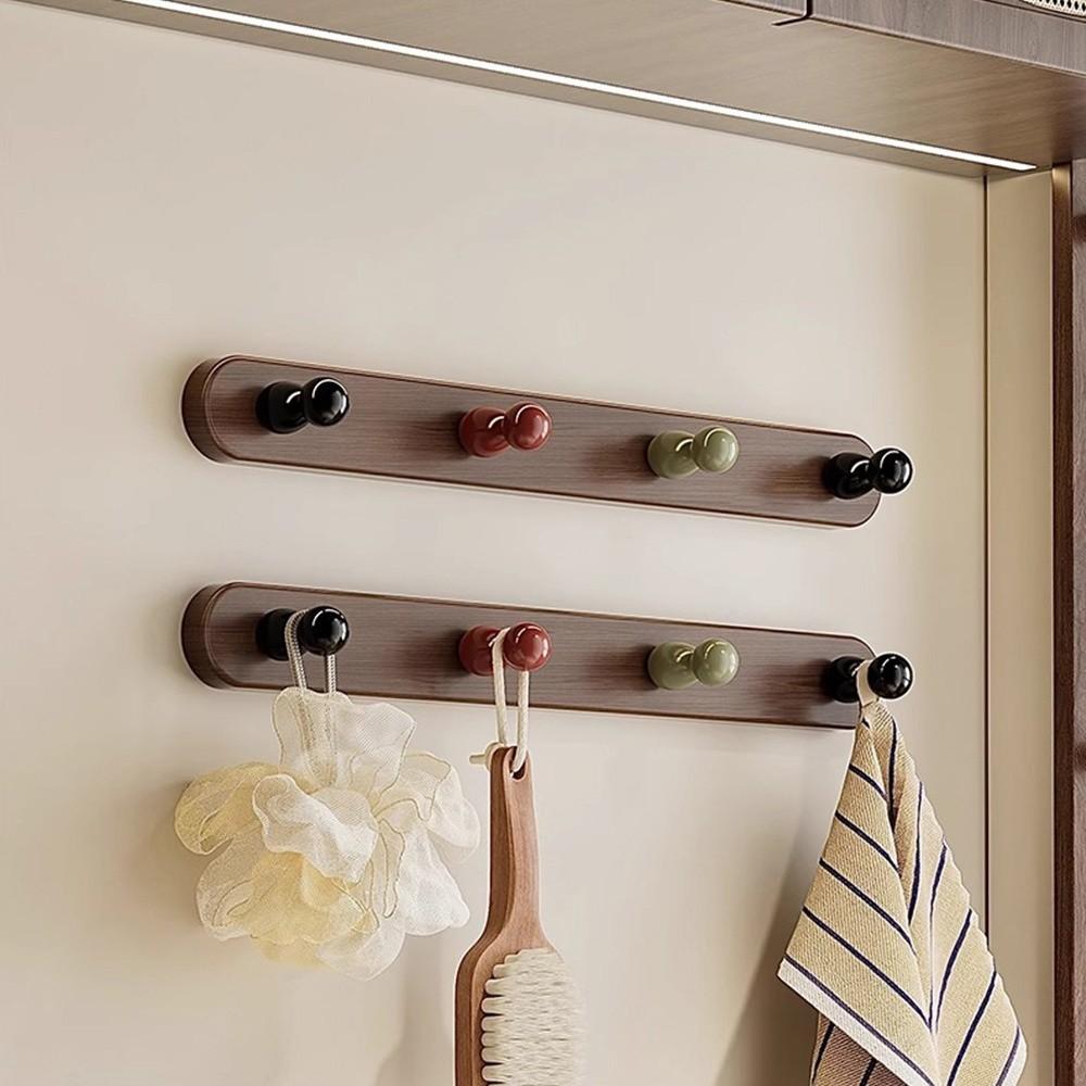 Прочные самоклеящиеся крючки для стен, держатель для одежды, новый держатель для ключей, прихожая
