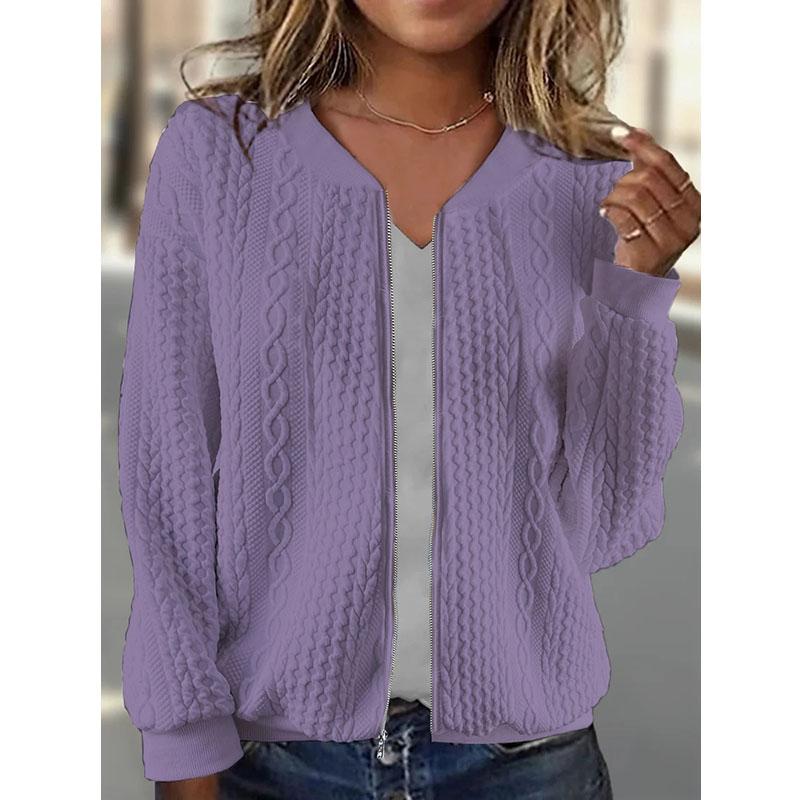 Пальто женская модная однотонная бейсбольная стеганая куртка в клетку с воротником-стойкой