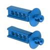 2Pcs Body Post Aluminium RC Upgrade Parts Accessories for Traxxas Mini E Revo Slash 1 16 Blue