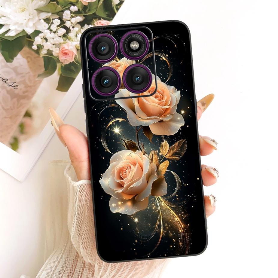 For Motorola Edge 60 Pro Case Stylish Painted Cover Soft TPU Phone Case For Motorola Edge 60 Fusion Edge60 Pro 60S Fundas Bumper