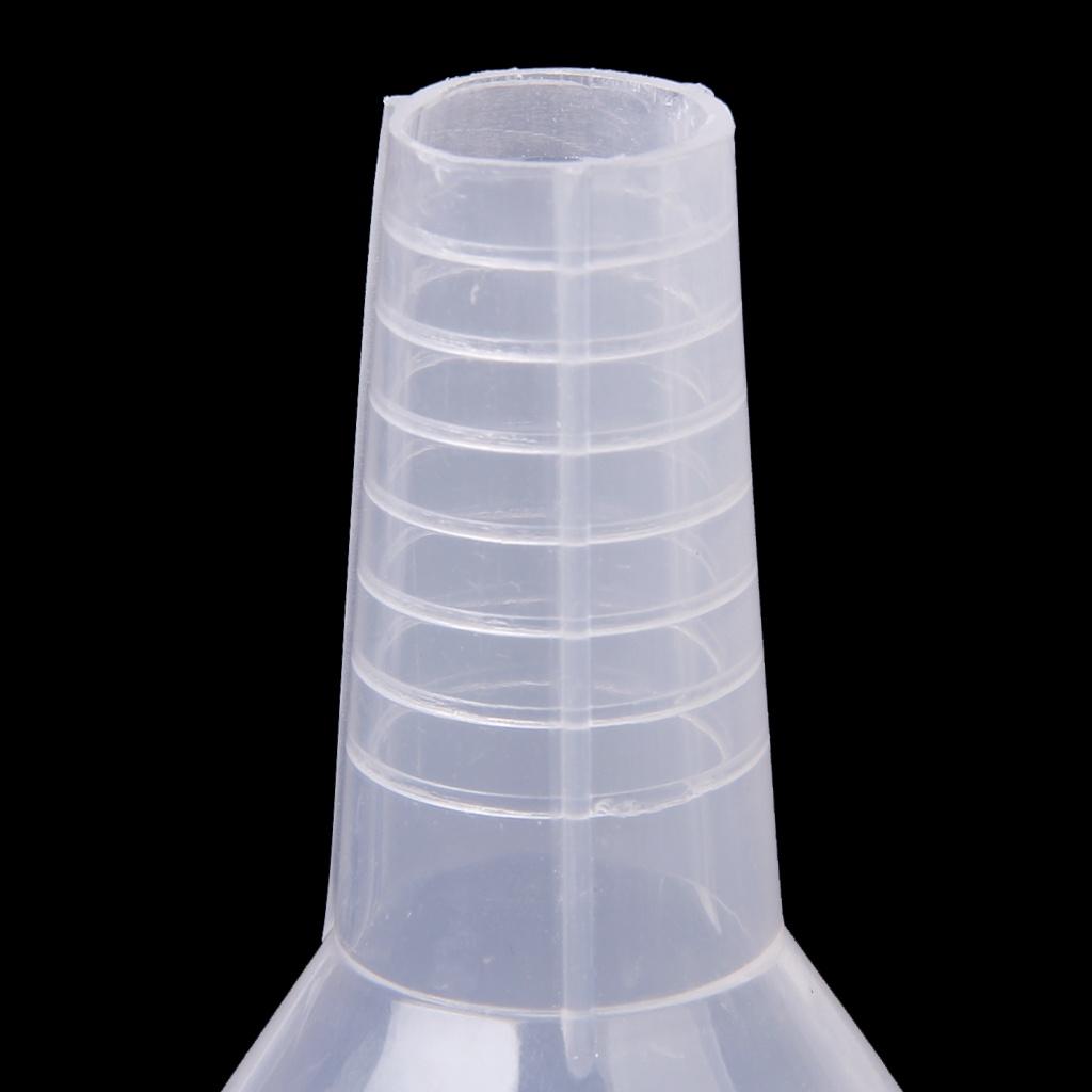 150mm Plastic Transparent Funnel for Kitchen / Laboratory / Garage / Car Liquids