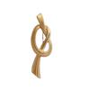 Vintage Gold Knot Brooch - Retro & Elegant Corsage Pin