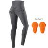 Wosawe CE Certified Breathable High Stretch Anti-Fall with Removable Knee Pads Women's Riding Sports Motorcycle Pants