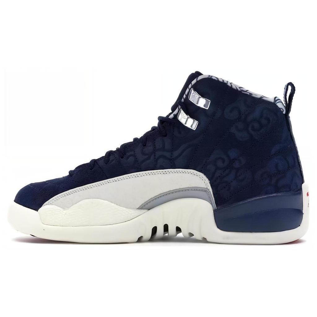 Jordan Баскетбольные кроссовки Air Jordan 12 Vintage для девочек GS BV8017-445