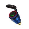 Водонепроницаемый Мотоциклетный 12В 24В QC3.0 USB Type C PD Быстрый Зарядник Адаптер Питания Hella DIN Розетка для BMW Ducati Мотоцик