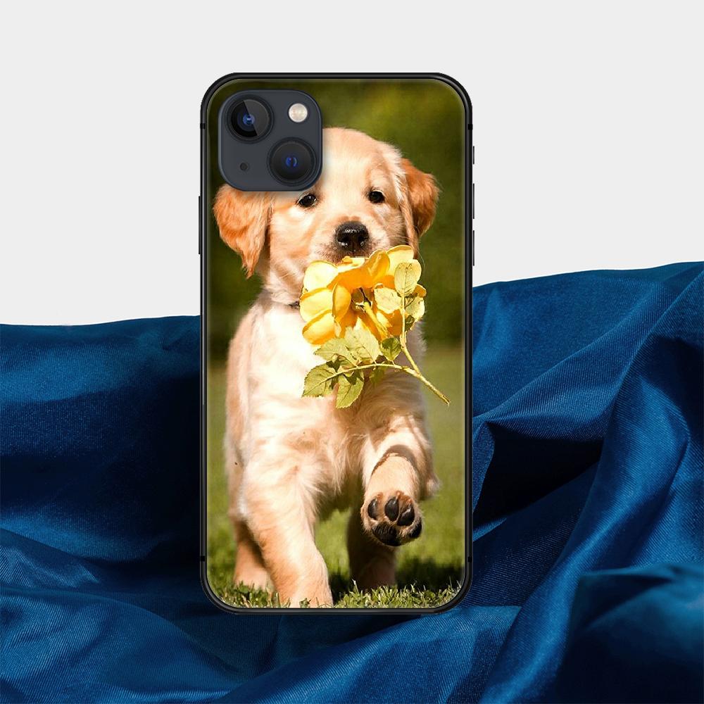 Чехол для телефона с золотистым ретривером для iPhone Samsung Galaxy Redmi Xiaomi Oppo OnePlus Note SA 7 8 9 10 11 12 13 14 20 21 22 23 53 54 Pro Max Plus Ultra