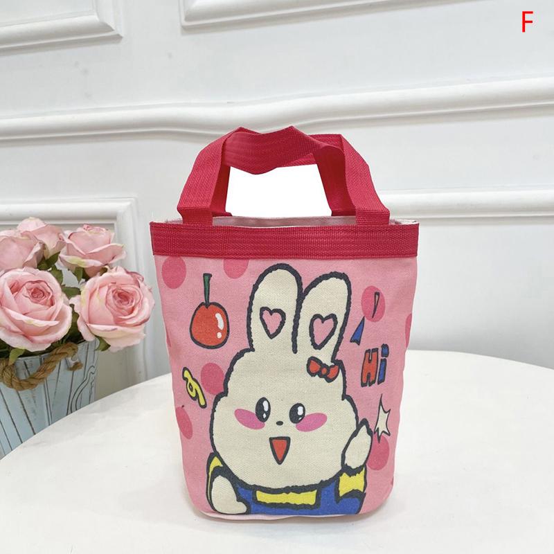 Милая сумка-ведро с дудлами, сумка-цилиндр с мультяшным принтом, холщовая сумка, женская сумочка, сумка для ланча, сумка-шоппер, школьная сумка